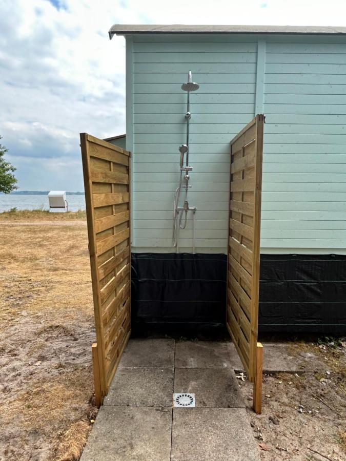 Tiny Beach House Barkelsby Exterior foto